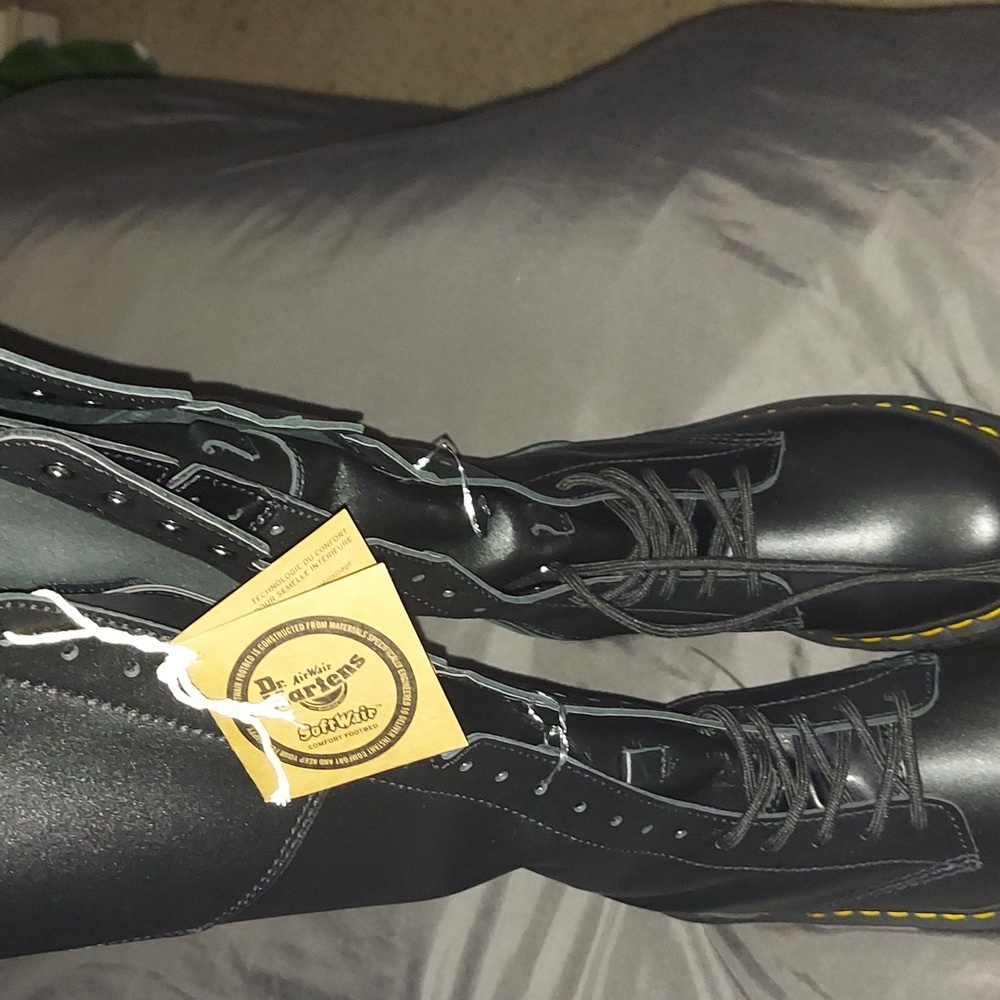 Dr. Martens Knee High Platform Boots Size 7